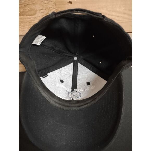 U.S. Air Force SMSgt Senior Master Sergeant Retired Black Adjustable Cap Hat - Picture 4 of 4